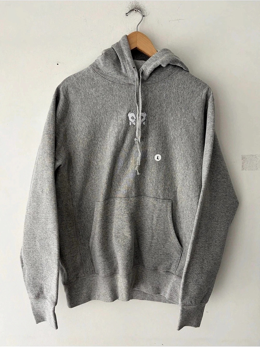 Ride Rich Gray Cotton Hoodie Size Large NWT